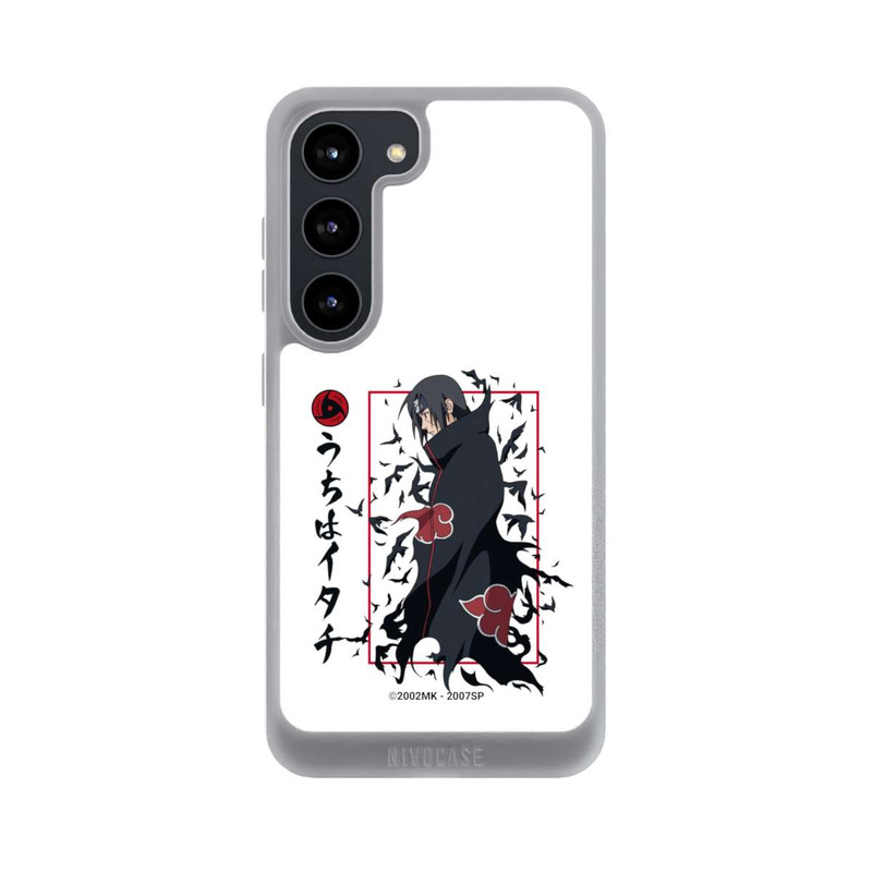 Galaxy S23 NIVOpure Les corbeaux Itachi blanche