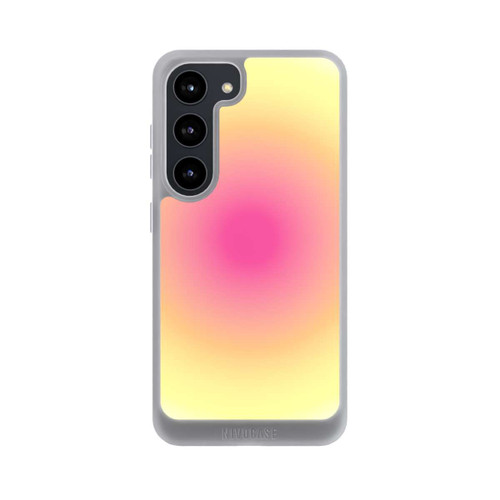Samsung Galaxy S23 NIVOpure Aura yellow pink circle