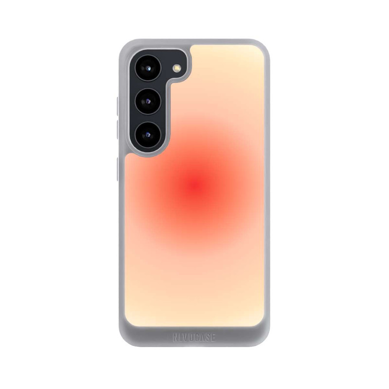 Galaxy S23 NIVOpure Aura orange circle