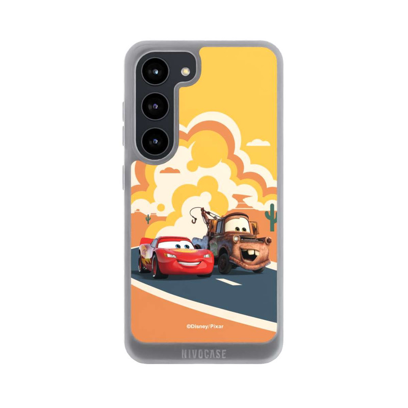 Galaxy S23 NIVOpure Disney Cars Lightning McQueen Und Hook on the Road