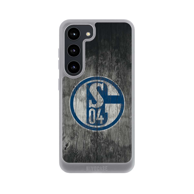 Galaxy S23 NIVOpure Schalke 04 Holz Look