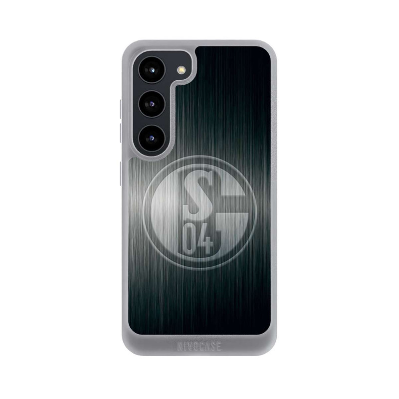 Galaxy S23 NIVOpure Schalke 04 Metall Look