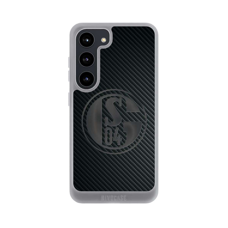 Galaxy S23 NIVOpure Schalke 04 Carbon Look