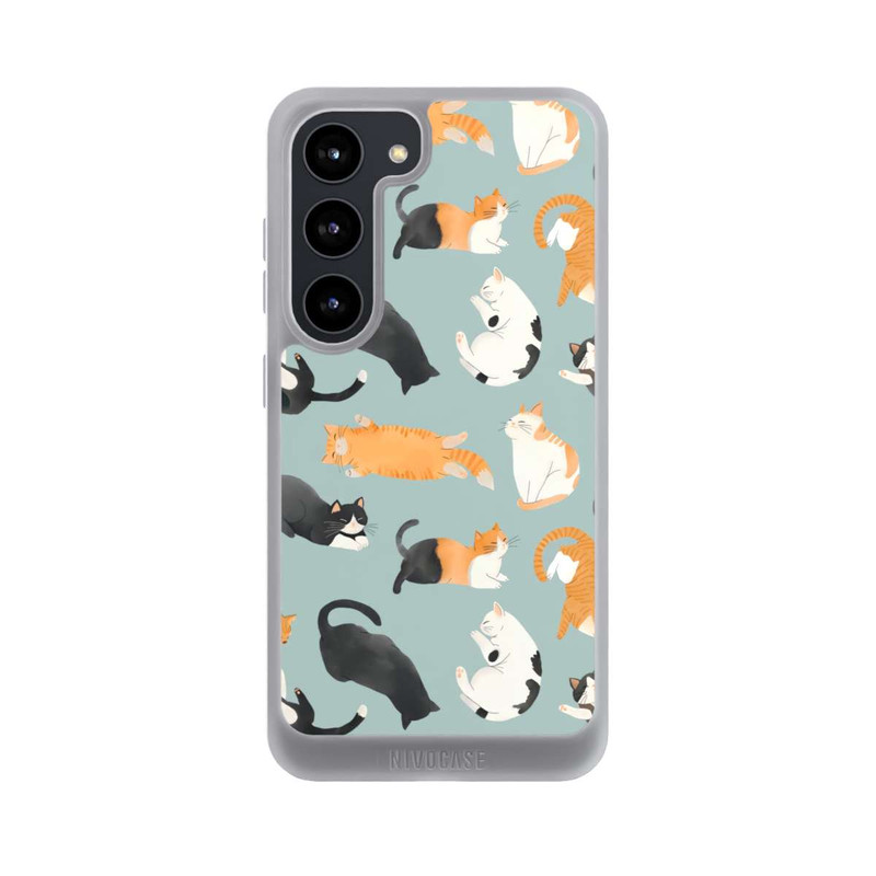 Galaxy S23 NIVOpure Cats Pattern