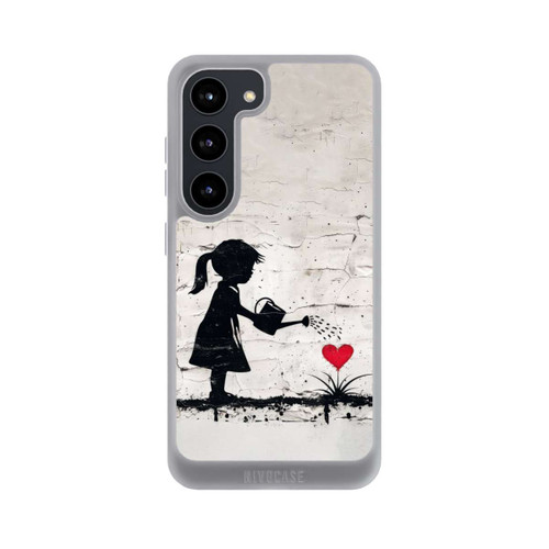 Samsung Galaxy S23 NIVOpure Girl Watering Bunch of Flowers 