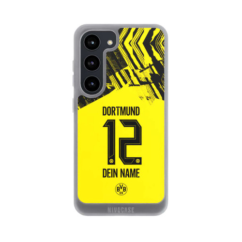 Samsung Galaxy S23 NIVOpure BVB Trikot Personalisierbar 25-26