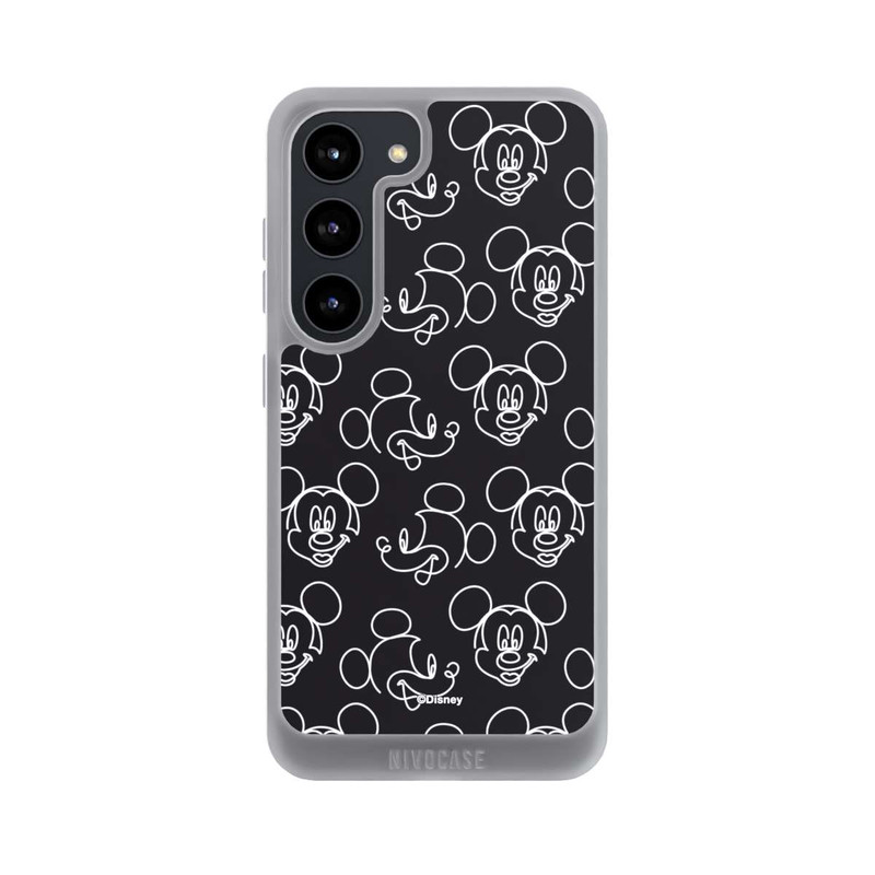 Galaxy S23 NIVOpure Disney Mickey Muster Schwarz
