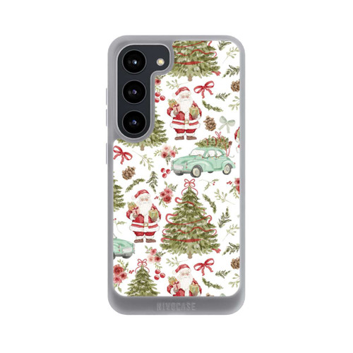 Samsung Galaxy S23 NIVOpure Weihnachtsfreude Vintage Muster 