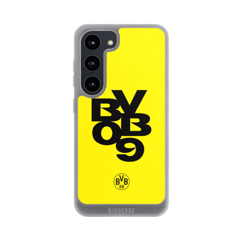 Samsung Galaxy S23 NIVOpure BVB09 Schwarz Gelb
