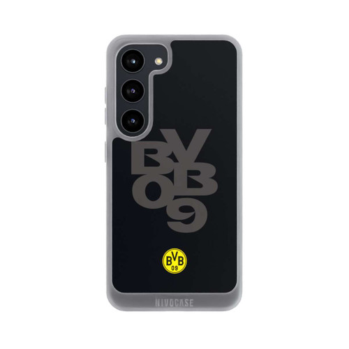 Samsung Galaxy S23 NIVOpure BVB09 Grau Schwarz