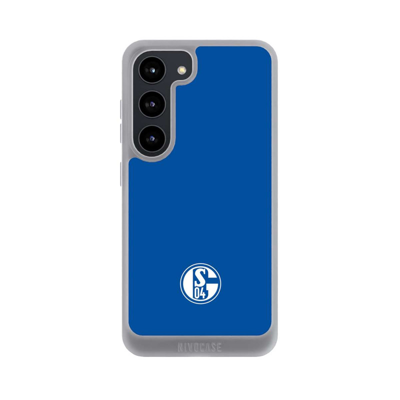 Galaxy S23 NIVOpure FC Schalke 04 Logo Blau