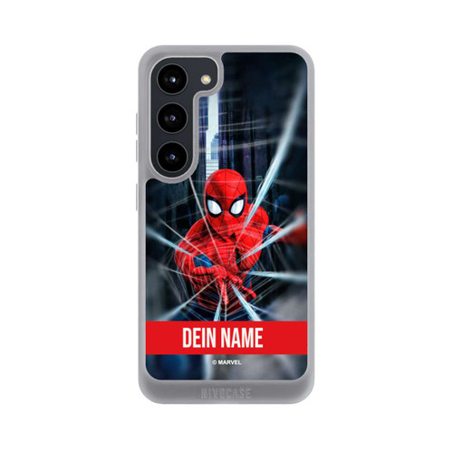 Samsung Galaxy S23 NIVOpure Spiderman Webs in Action Personalisierbar