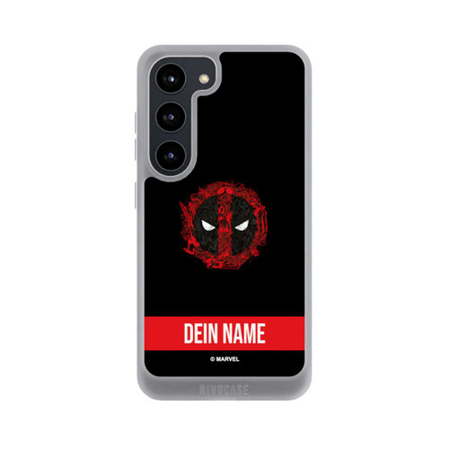 Samsung Galaxy S23 NIVOpure Deadpool Logo Personalisierbar