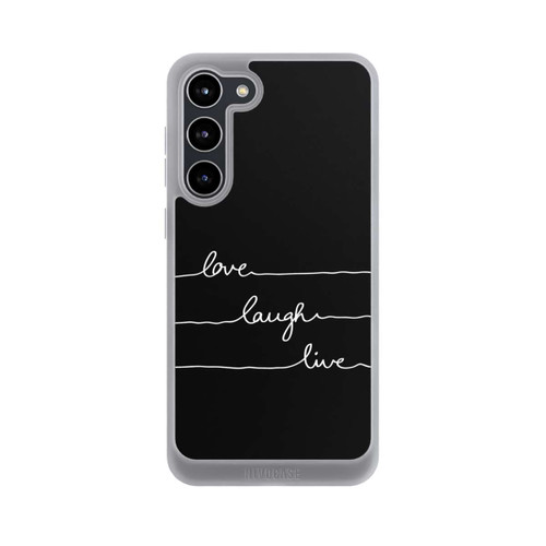 Samsung Galaxy S23+ NIVOpure Love Laugh Live blanc/noir