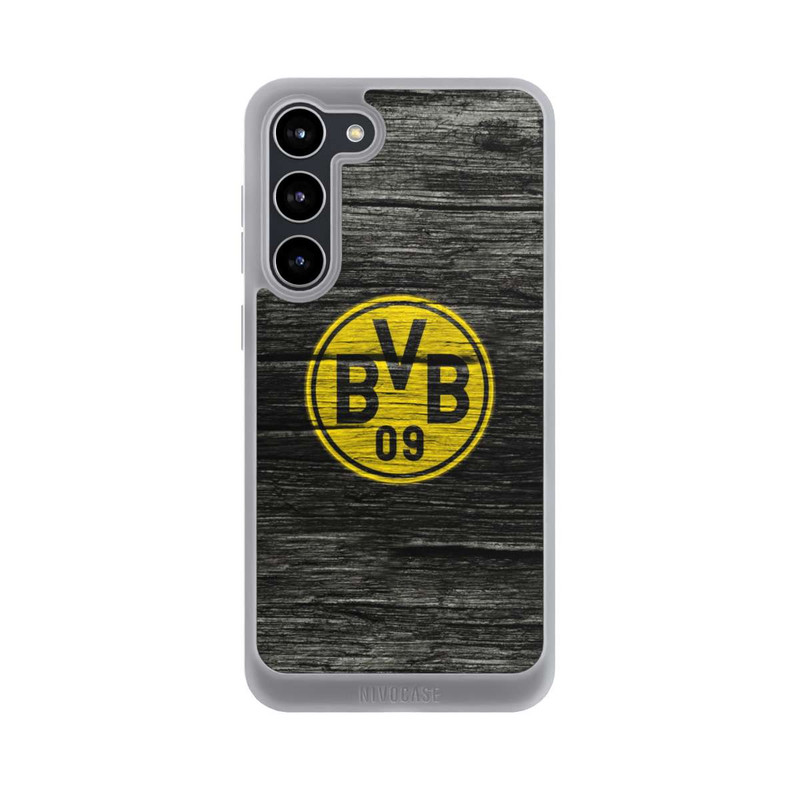 Galaxy S23 + NIVOpure BVB Holzoptik