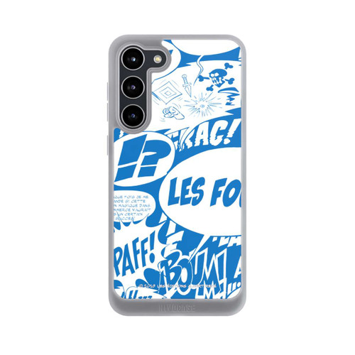 Samsung Galaxy S23+ NIVOpure Sprechblasen Asterix Blau