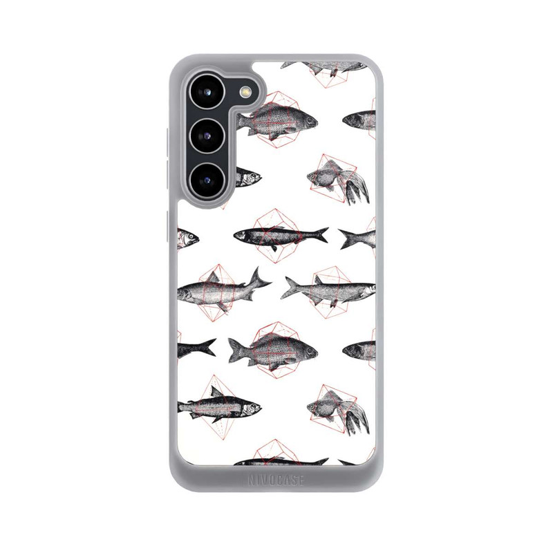 Galaxy S23 + NIVOpure Fische in Geometrie