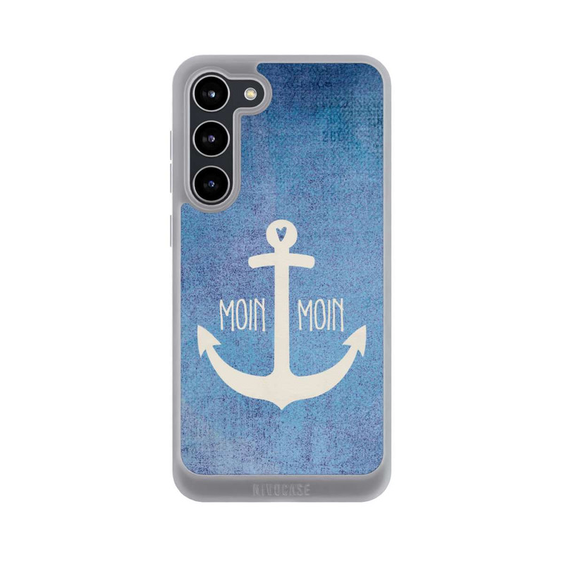 Galaxy S23 + NIVOpure Moin Moin Anker Blau