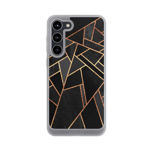 Samsung Galaxy S23+ NIVOpure Schwarze Nacht Gold Druck