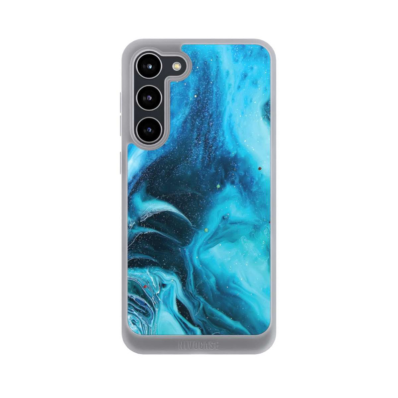 Galaxy S23 + NIVOpure Liquid Blue