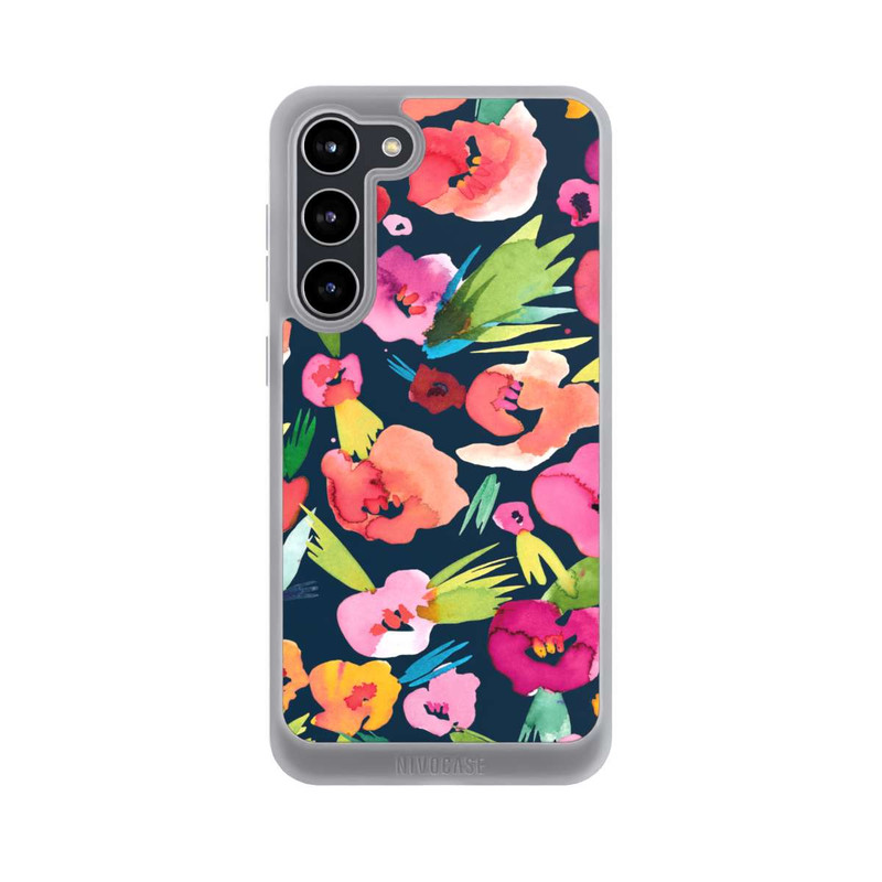 Galaxy S23 + NIVOpure tropische Blumen aquarell