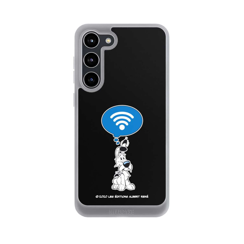 Galaxy S23 + NIVOpure Idefix W-LAN - Schwarz Hintergrund