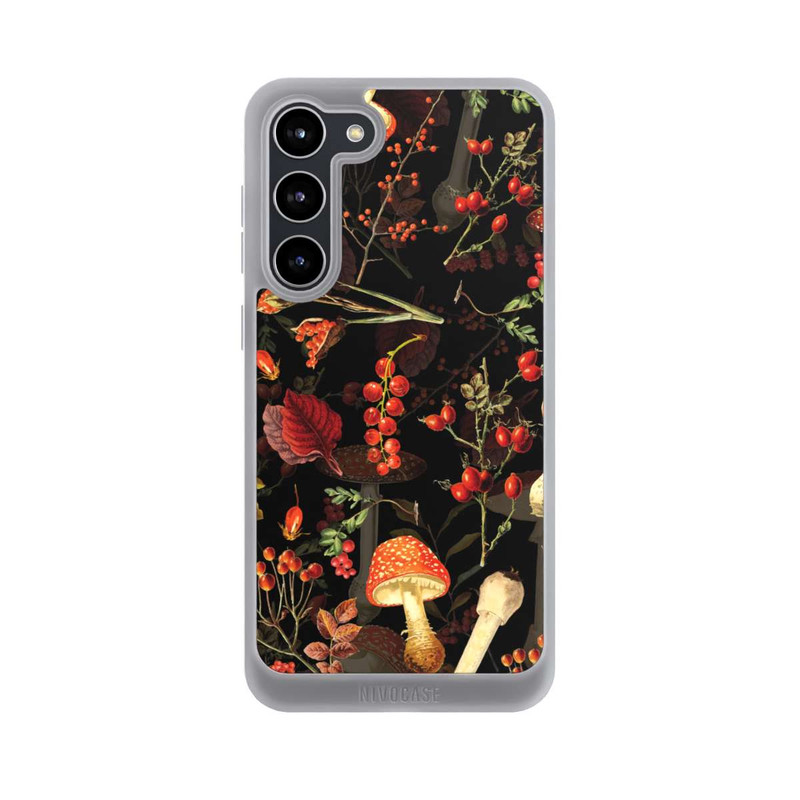 Galaxy S23 + NIVOpure Pilzmuster Schwarz