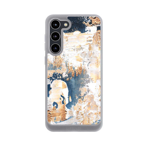 Samsung Galaxy S23+ NIVOpure Abstraktion Blau und Gold