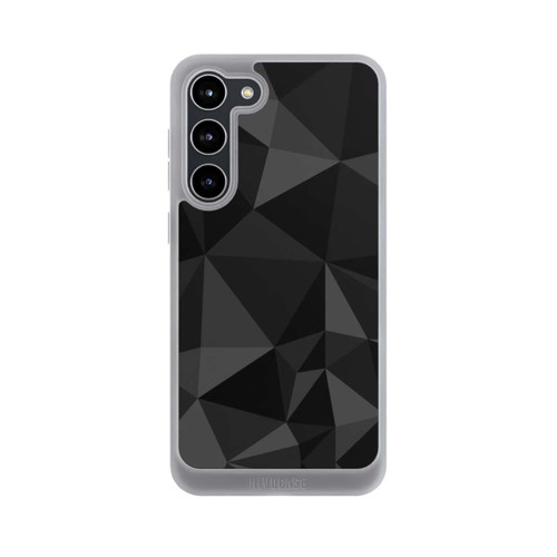 Samsung Galaxy S23+ NIVOpure Polygonmuster schwarz