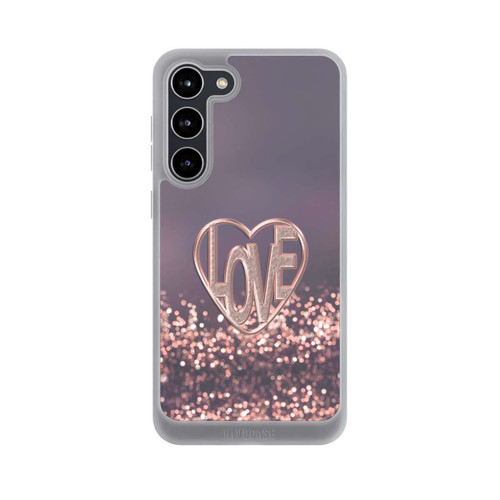 Samsung Galaxy S23+ NIVOpure LOVE Glitzerrosa