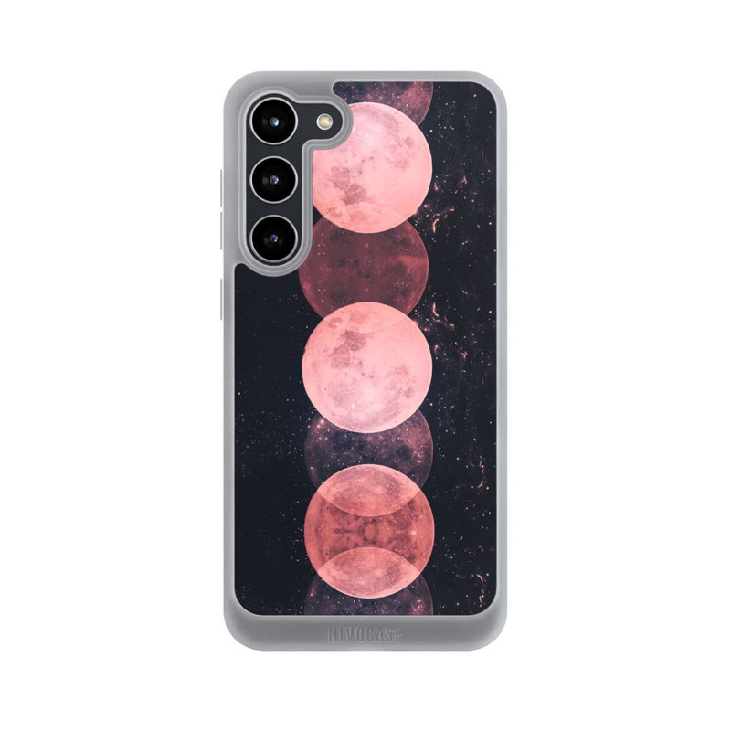 Galaxy S23 + NIVOpure Rosa Mondphasen