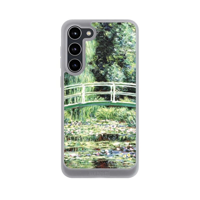 Galaxy S23 + NIVOpure Weiße Seerosen von Claude Monet