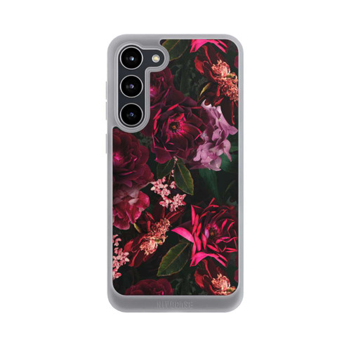 Samsung Galaxy S23+ NIVOpure Dunkle romantische Vintage Rosen und Pfingstrosen