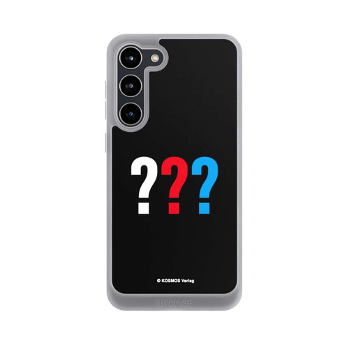 Samsung Galaxy S23+ NIVOpure Drei Fragezeichen Logo