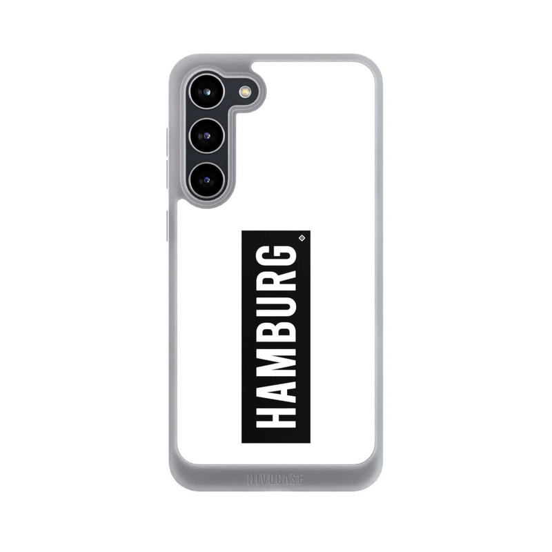 Galaxy S23 + NIVOpure HSV Hamburg Schwarz Weiss