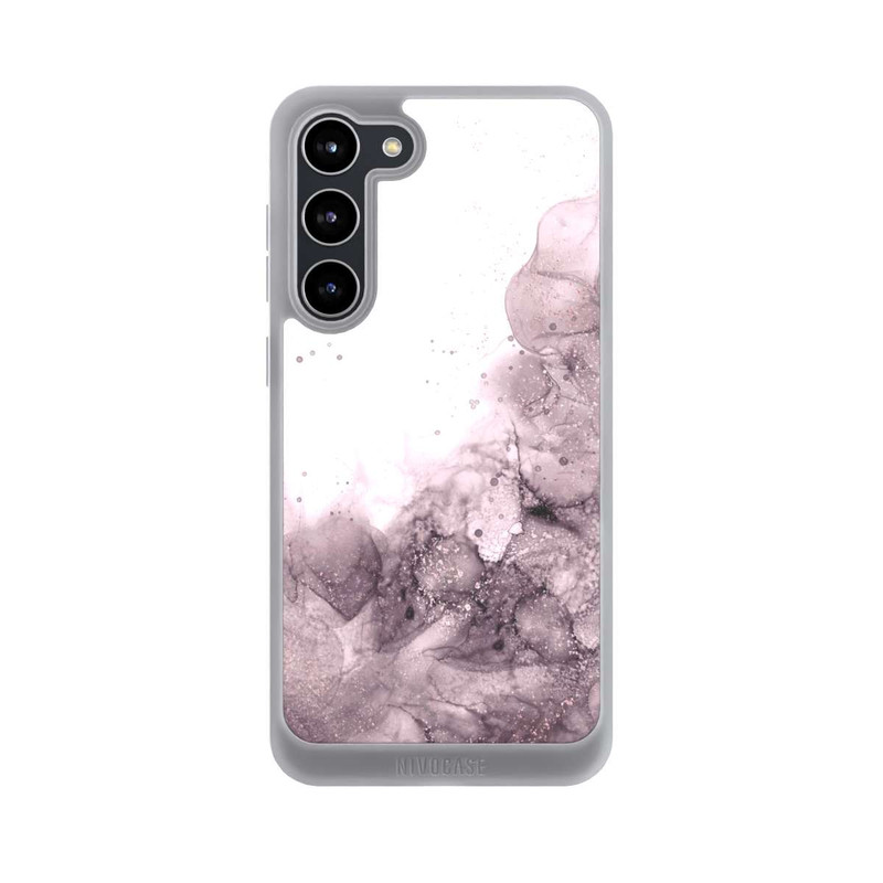 Galaxy S23 + NIVOpure glamouröses Glitzerrosa