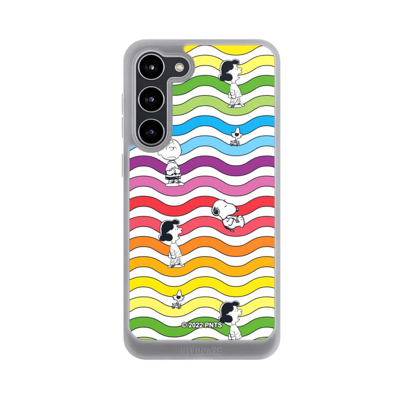 Galaxy S23 + NIVOpure Snoopy Pattern Rainbow