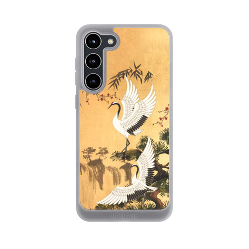 Samsung Galaxy S23+ NIVOpure Kraniche Gold Japan 2