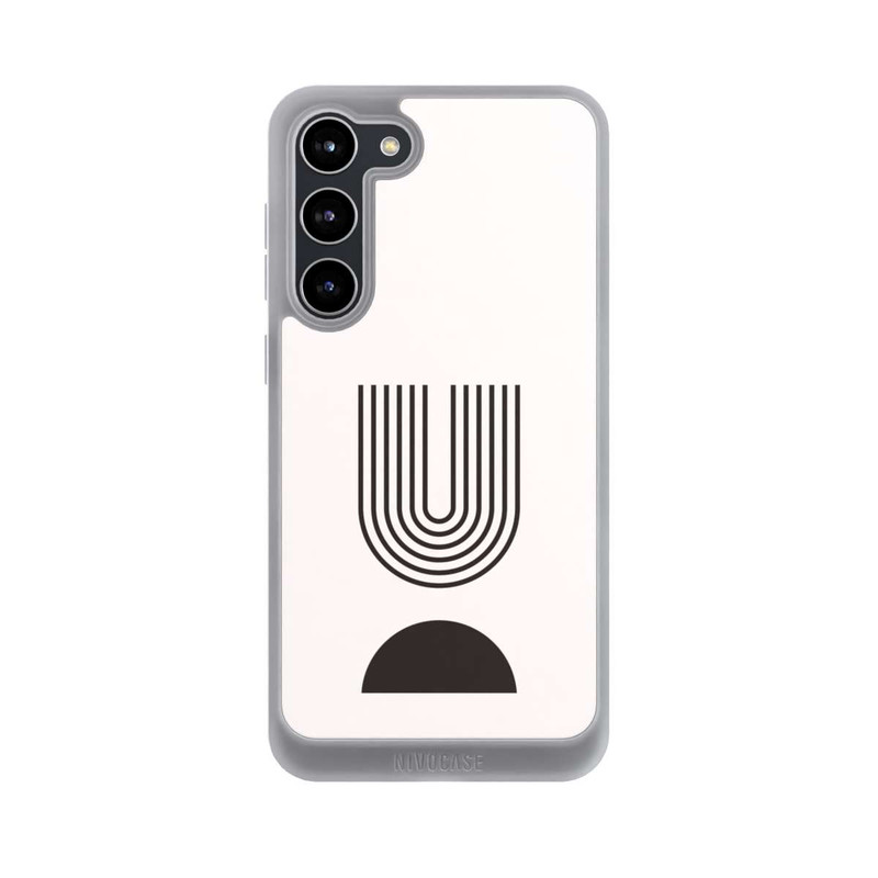 Galaxy S23 + NIVOpure Modern Art Black Lines