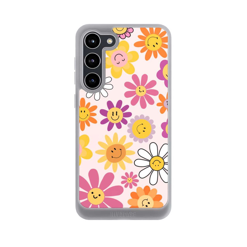 Galaxy S23 + NIVOpure Smiles Pink Flowers