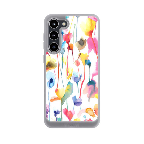 Samsung Galaxy S23+ NIVOpure Aquarelle de Fleurs Colorées