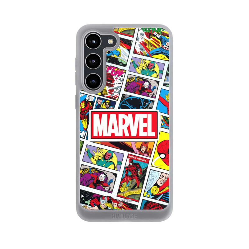 Galaxy S23 + NIVOpure Marvel Comic Pattern