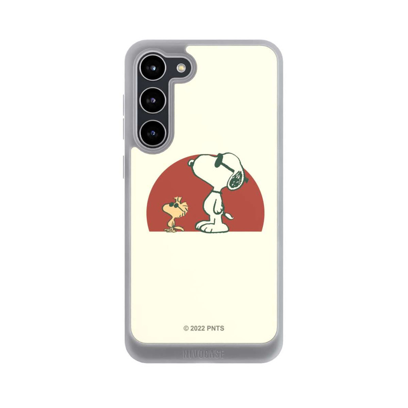 Galaxy S23 + NIVOpure Snoopy Woodstock weit draußen