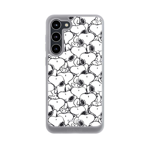 Samsung Galaxy S23+ NIVOpure Snoopy Muster Schwarz und Weiß