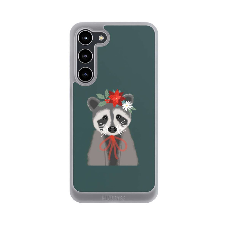 Galaxy S23 + NIVOpure Holiday Raccoon