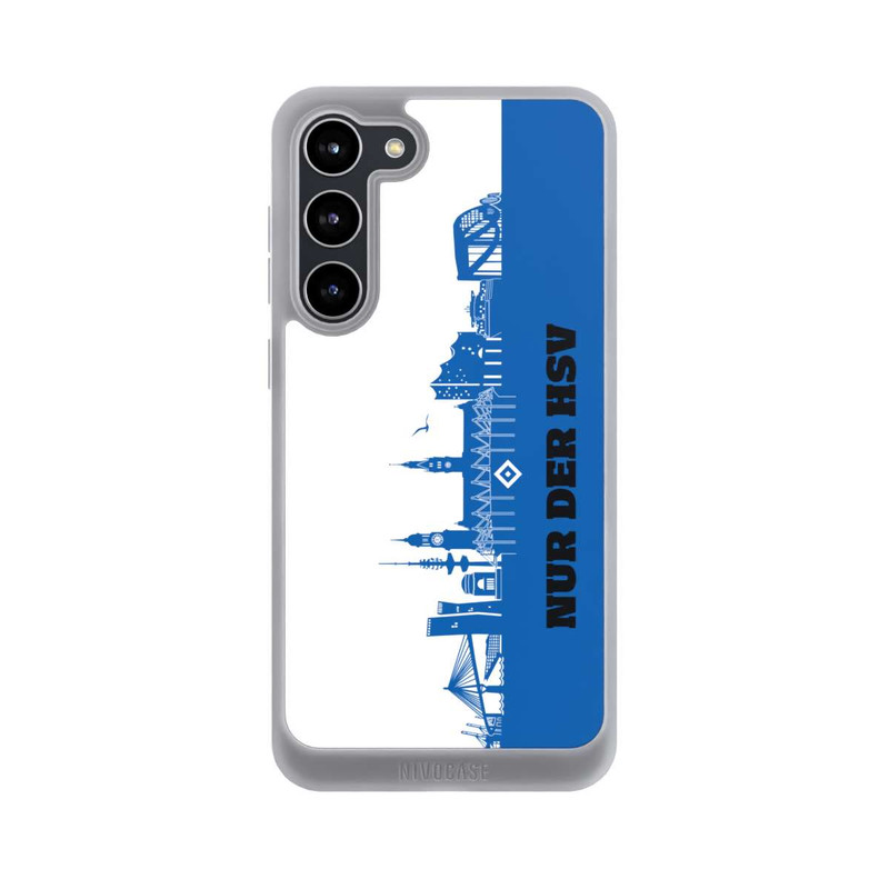 Galaxy S23 + NIVOpure HSV Skyline Blau Weiß