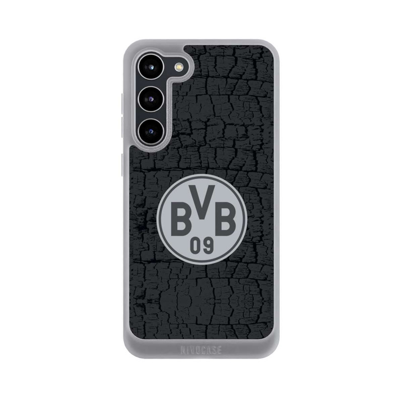 Galaxy S23 + NIVOpure BVB Trikot Kohle und Stahl