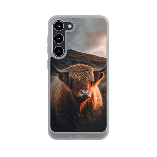 Samsung Galaxy S23+ NIVOpure Hochland Rind mit großen Hörnern mit KI