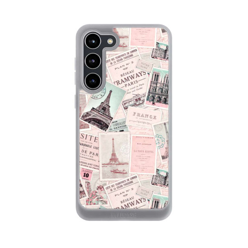 Samsung Galaxy S23+ NIVOpure Vintage Paris Postcards Pattern