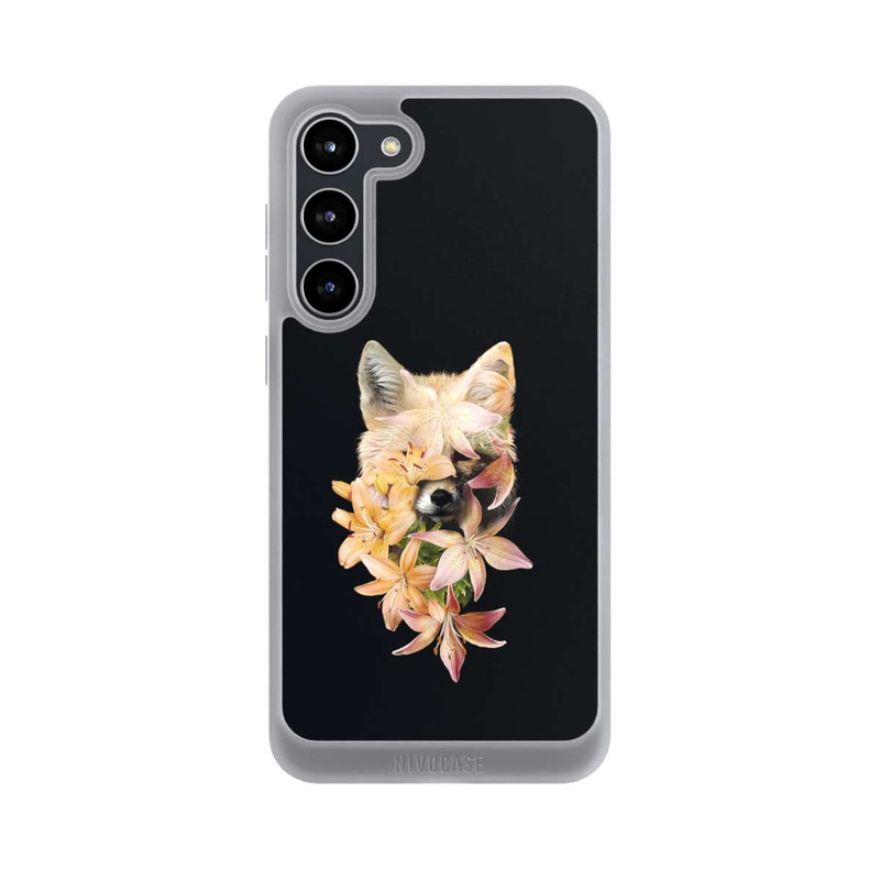 Galaxy S23 + NIVOpure Blumen-Fuchs